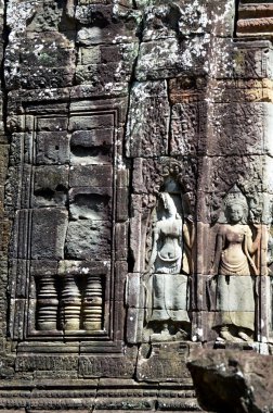 Kamboçyalı antik tapınak