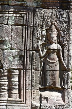 Kamboçyalı antik tapınak