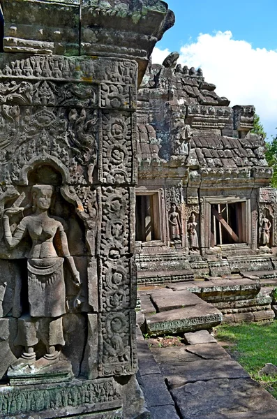 Gammalt kambodjanska tempel — Stockfoto