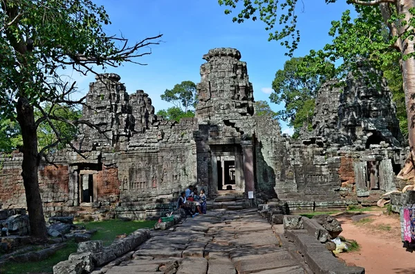 Antico tempio cambogiano — Foto Stock