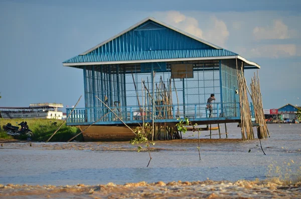 Pueblo flotante — Foto de Stock