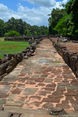Kamboçyalı antik tapınak