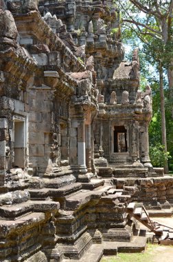 Kamboçyalı antik tapınak