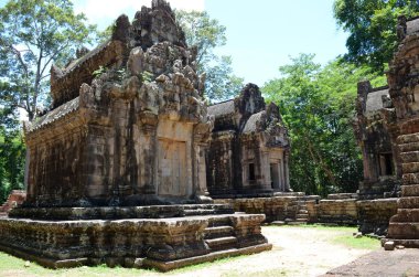 Kamboçyalı antik tapınak