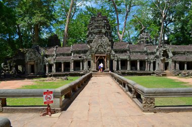 Kamboçyalı antik tapınak