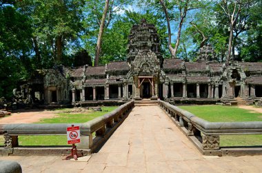 Kamboçyalı antik tapınak