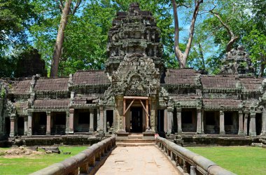 Kamboçyalı antik tapınak