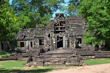 Kamboçyalı antik tapınak