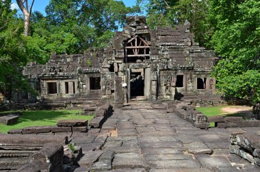 Kamboçyalı antik tapınak
