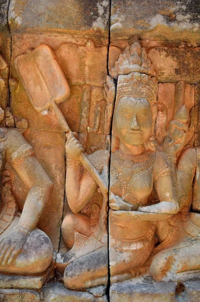 Стародавнього Камбоджійська храму — стокове фото