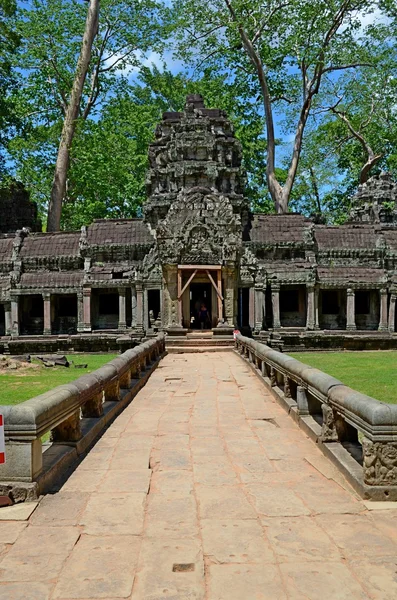 Antico tempio cambogiano — Foto Stock