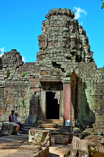 Antiguo templo cambodiano — Foto de Stock