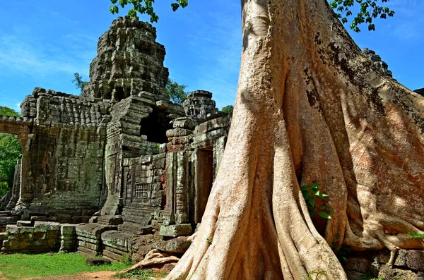 Antiguo templo cambodiano Fotos de stock