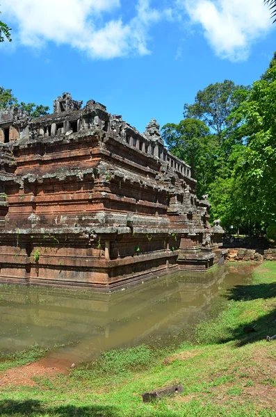 Καμποτζιανή ναός παλαιάν — Φωτογραφία Αρχείου