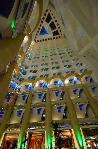 Burj al arab is a luxury 5 stars hotel — Stock Photo, Image