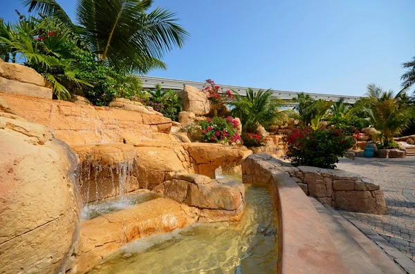 Der aquaventure-wasserpark von atlantis — Stockfoto