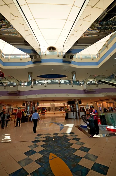 Interior of modern shopping center, OAE Stock Photo