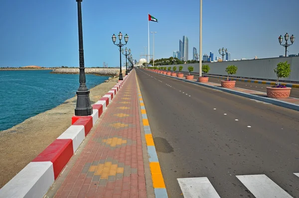 Abu Dhabi, Spojené arabské emiráty — Stock fotografie