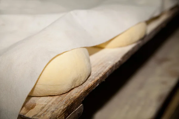 Bochníky těsta na chleba — Stock fotografie