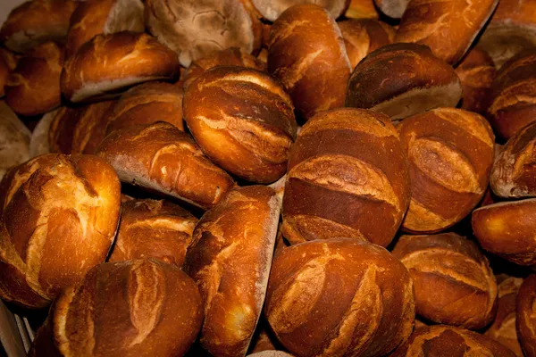 Handmade loaves of bread — Stock Photo, Image