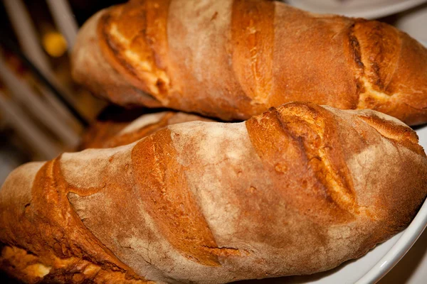 Handmade loaves of bread — Stock Photo, Image