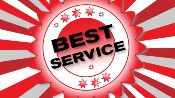 Best Service — Stock Video