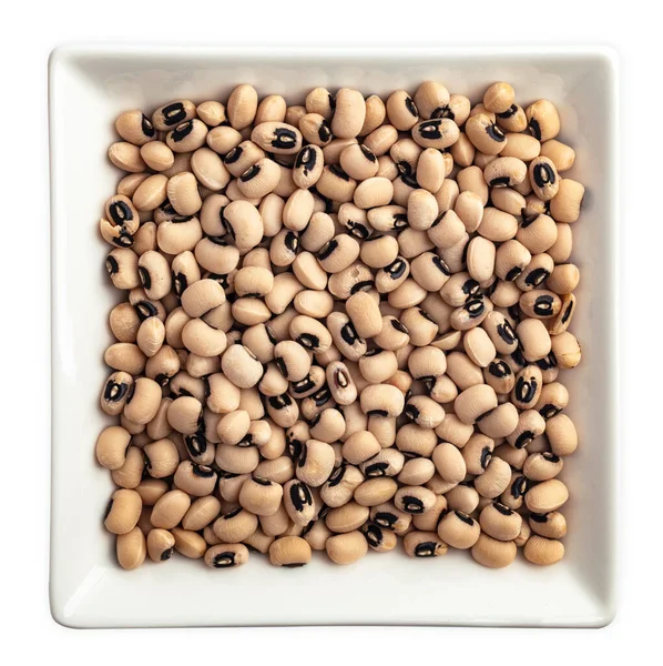上から黒い目の豆のフルフレーム — ストック写真