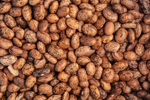 Pinto Beans Felülről Teljes Keret Mint Háttér — Stock Fotó