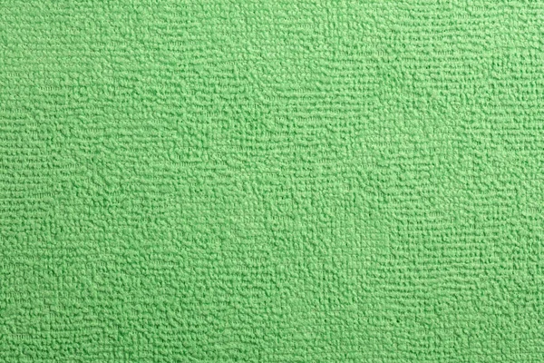 Asciugamano Microfibra Verde Terry Texture Orologio Polso Panno Microfibra Con — Foto Stock