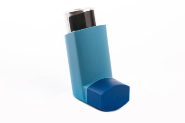 Metered Dose Inhaler isolated over white background