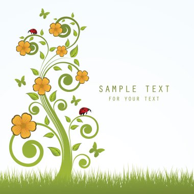 soyut çiçek arkaplanı