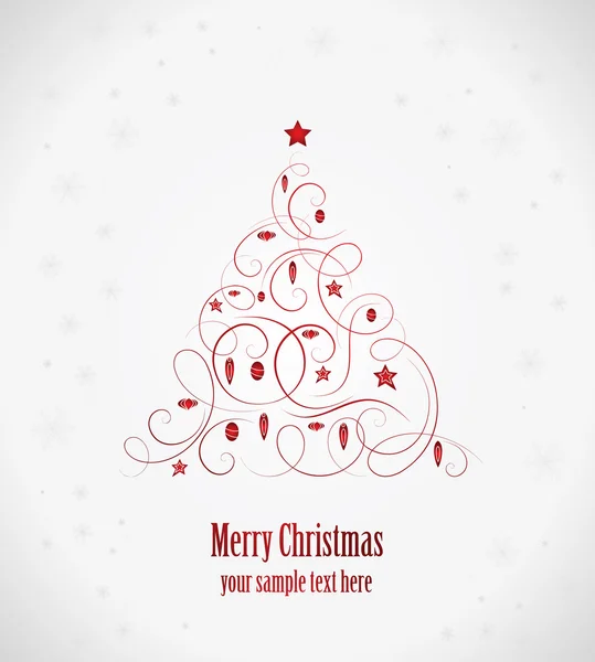 Güzel Noel ağacı çizimi