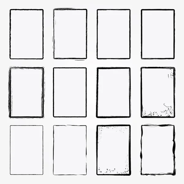 Grunge çerçeve kümesi