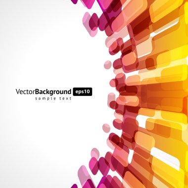 arka uç teknolojisi hatları vektör arka plan. EPS 10