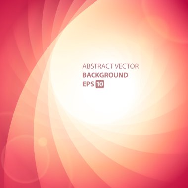 Renkli pürüzsüz ışık çizgileri vektör arkaplanı