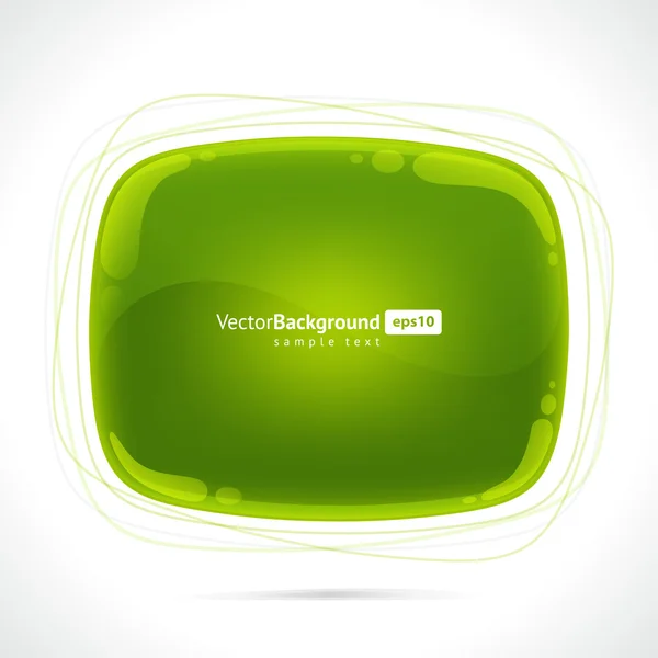 Abstracte glanzende toespraak bubble vector achtergrond — Stockvector