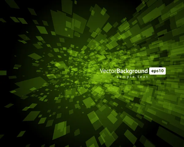 Spazio virtuale astratto con sfondo vettoriale dello schermo . — Vettoriale Stock