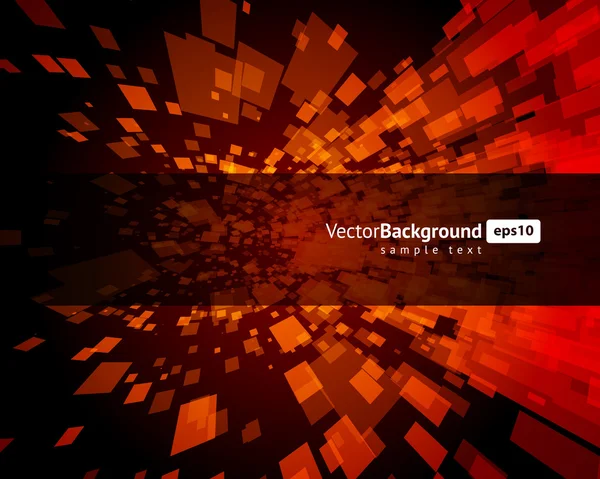 Abstraktní překrýt čtverců obrazce vektorové pozadí — Stockový vektor