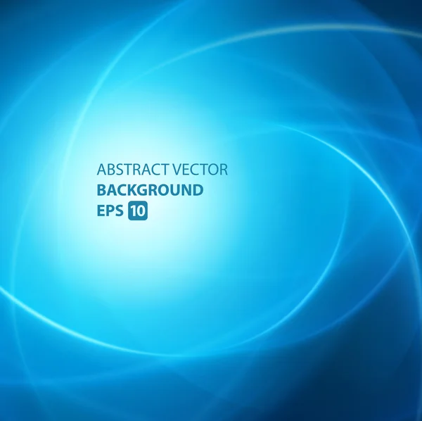 Abstracte vloeiende lichte lijnen vector achtergrond. EPS 10. — Stockvector