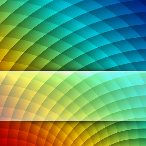 Bunte abstrakte geometrische Schattenlinien Vektorhintergrund. Folge 10. — Stockvektor