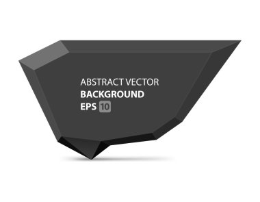 soyut geometrik konuşma balonu vektör arka plan