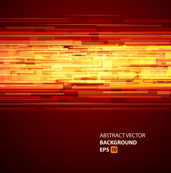 Абстрактні блискучі технологічні лінії та світлий векторний фон. Епс 10 — стоковий вектор
