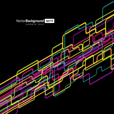 Özet satırları vektör arka plan