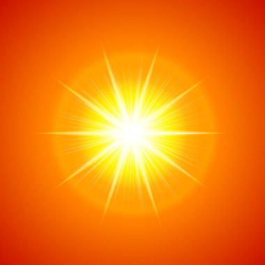 güneş ışığı vektör arka plan