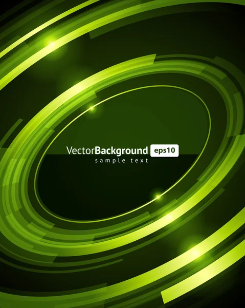 Abstract technologie cirkels vector achtergrond — Stockvector