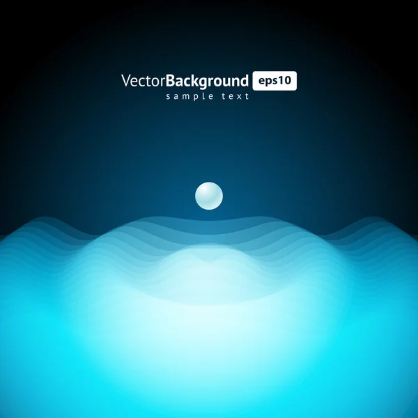 Vector water splash — Stock Vector