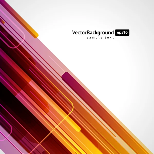 Abstracte technologie lijnen vector achtergrond — Stockvector