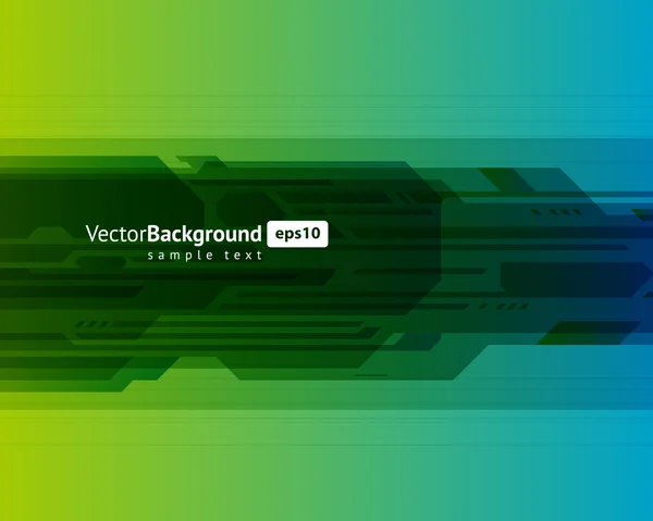 Resumen líneas de tecnología retro vector de fondo — Vector de stock