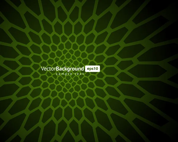 Abstraktní technologie vodič šestihranný vektor pozadí — Stockový vektor