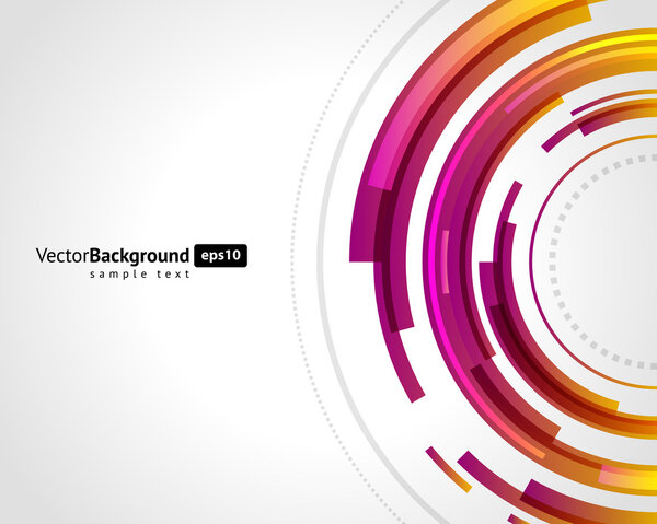 Абстрактные технологические круги